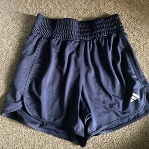 Adidas Women's Navy Athletic Shorts with Elastic Waistband